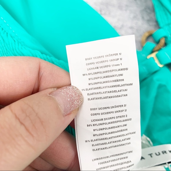 Trina Turk Cabana Solids V-Plunge 1 Piece Swimsuit - Picture 8 of 10